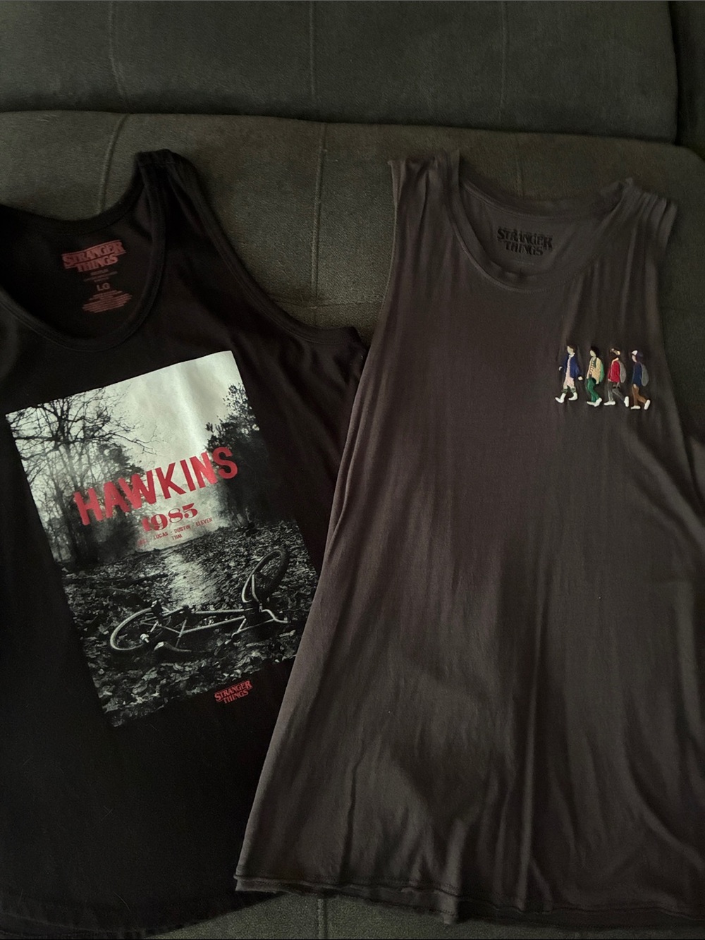Stranger things tank tops